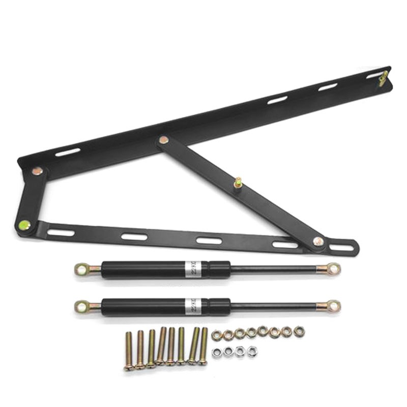 Gas Lift Storage Bed Hydraulic - 畳ベッド用油圧リフトサポートロッド、スラットベッドフレーム＆収納ボックス用空気圧ガスストラット、静音ソフトクローズベッドリフター