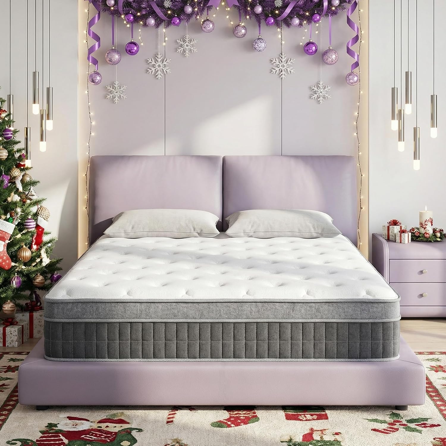 Memory Foam Mattress In A Box Queen - クイーンサイズマットレス イン ザ ボックス 12インチ メモリーフォーム