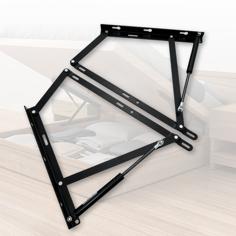 Gas Lift Storage Bed Hydraulic - XD-E01 メーカー オットマン家具フレーム ソフトクローズ ベッドリフターキット 油圧ガススプリング