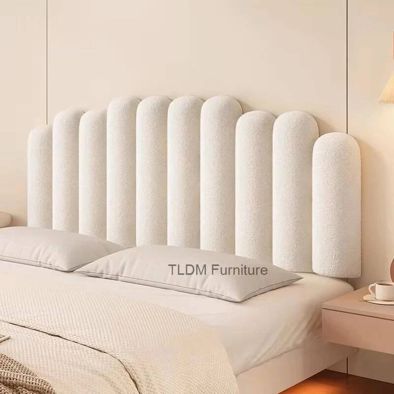 枕モダンなダブルベッドヘッドボード畳衝突防止ライト高級ラムウ - Headboard Cushion Backrest Tatami のレビューと価格