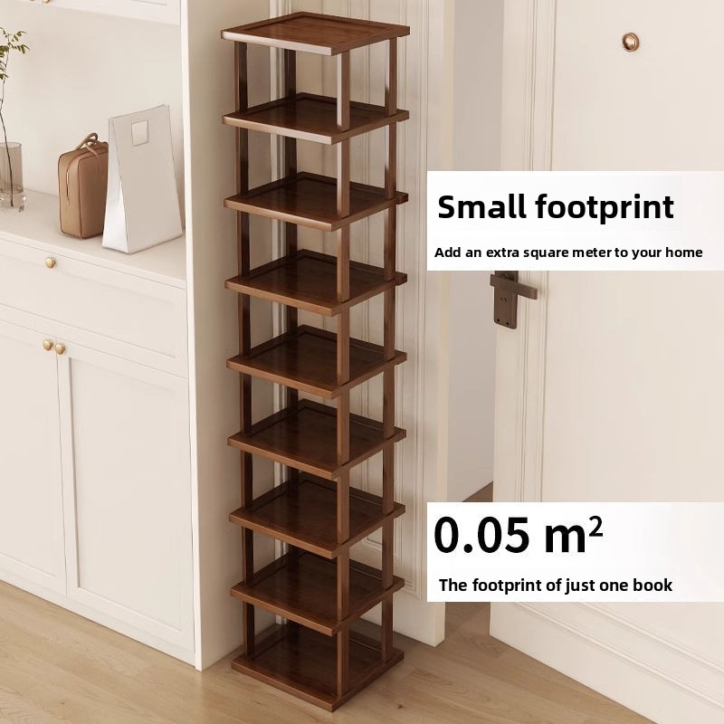茶色の玄関靴棚、家庭用分割層式、寮用シンプル靴収納棚、靴箱小 - Shoe Rack Cabinet Narrow Entryway のレビューと価格