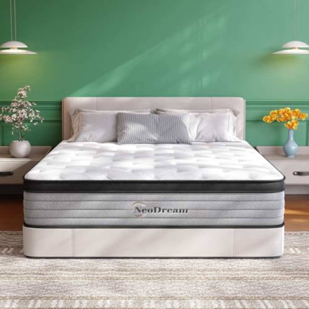 クイーンマットレス、14インチクイーンサイズマットレス（箱入 - Memory Foam Mattress In A Box Queen のレビューと価格