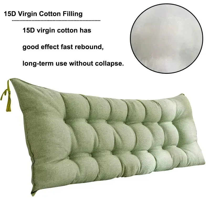 1PC ソファロングクッションヘッドボード読書枕ベッドサイド - Headboard Cushion Backrest Tatami のレビューと価格