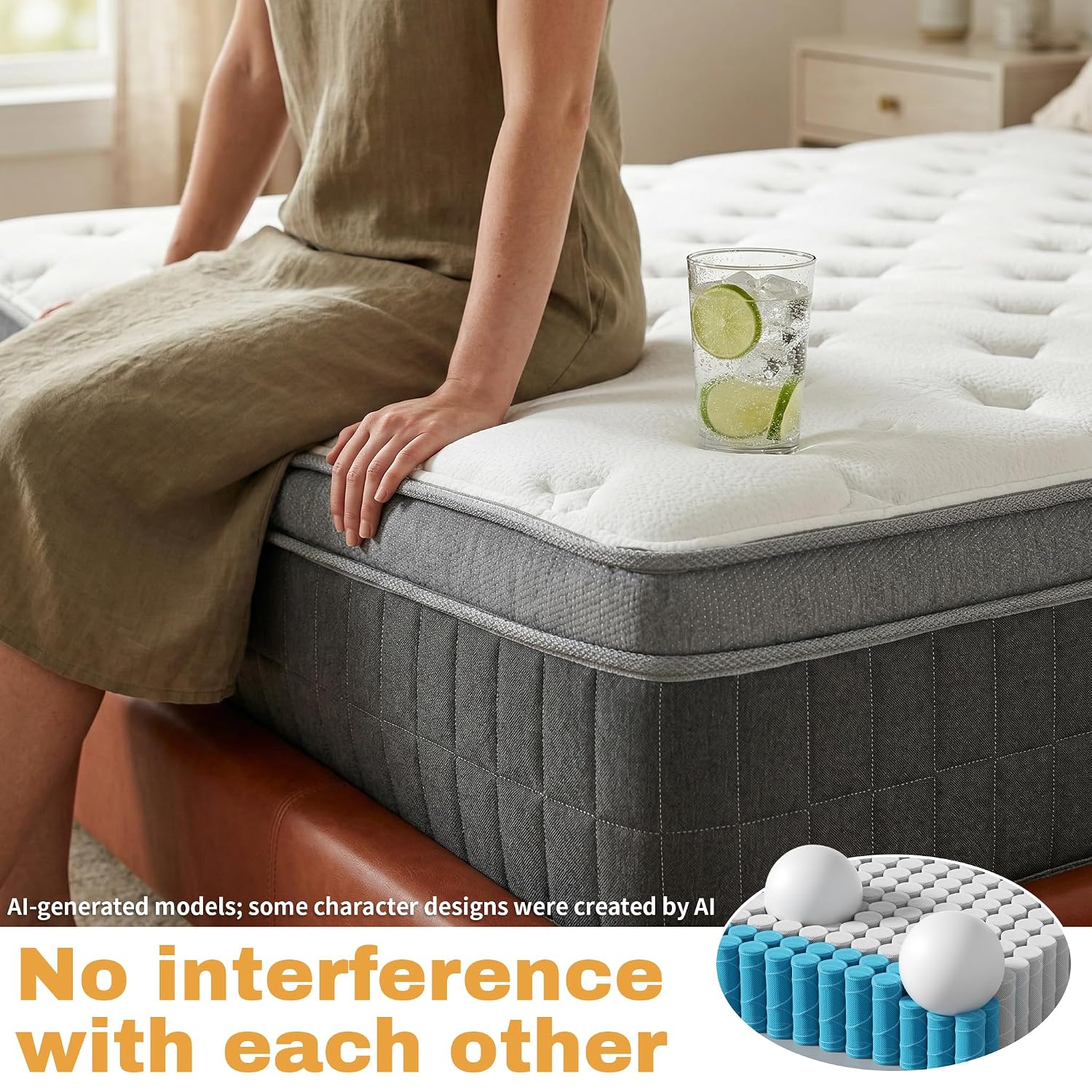 クイーンサイズマットレス イン ザ ボックス 12インチ メ - Memory Foam Mattress In A Box Queen のレビューと価格