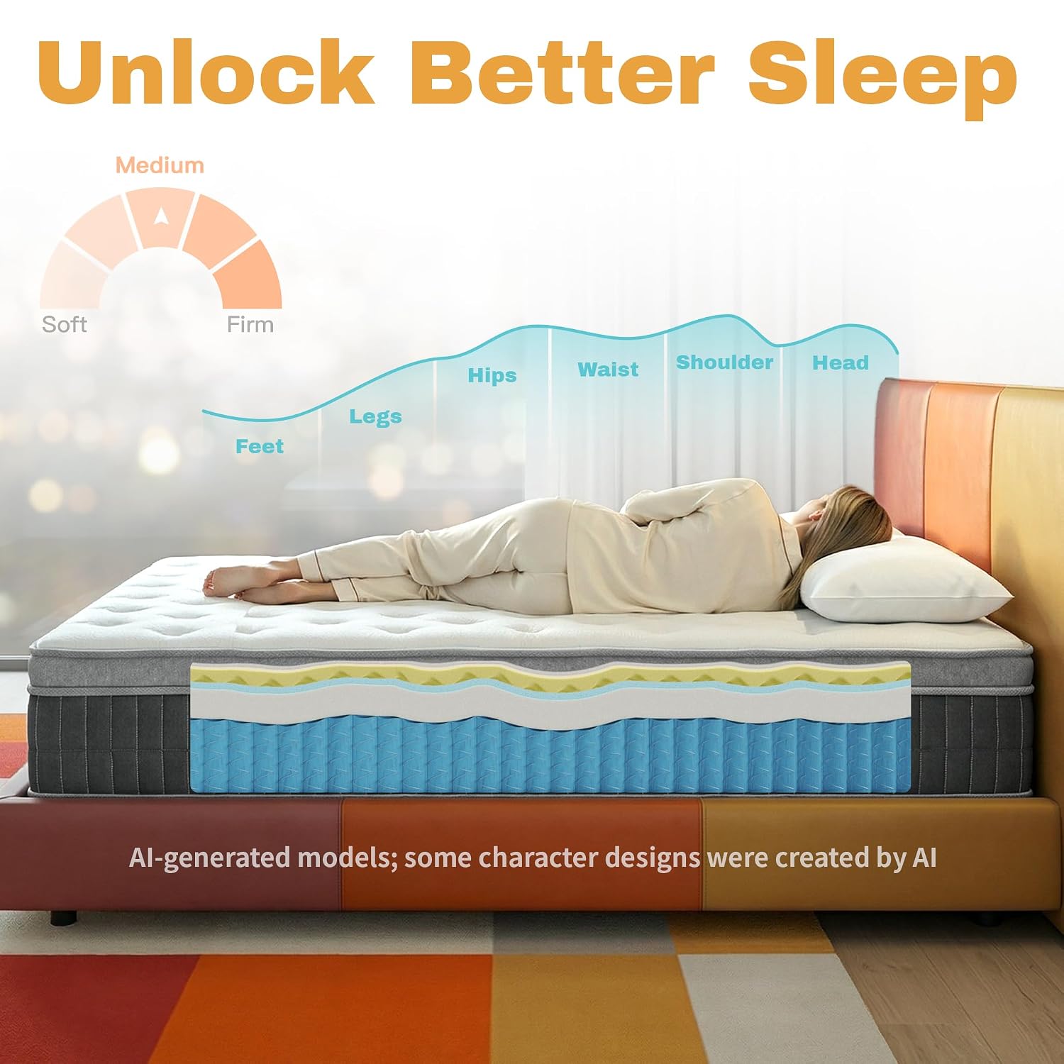 クイーンサイズマットレス イン ザ ボックス 12インチ メ - Memory Foam Mattress In A Box Queen のレビューと価格