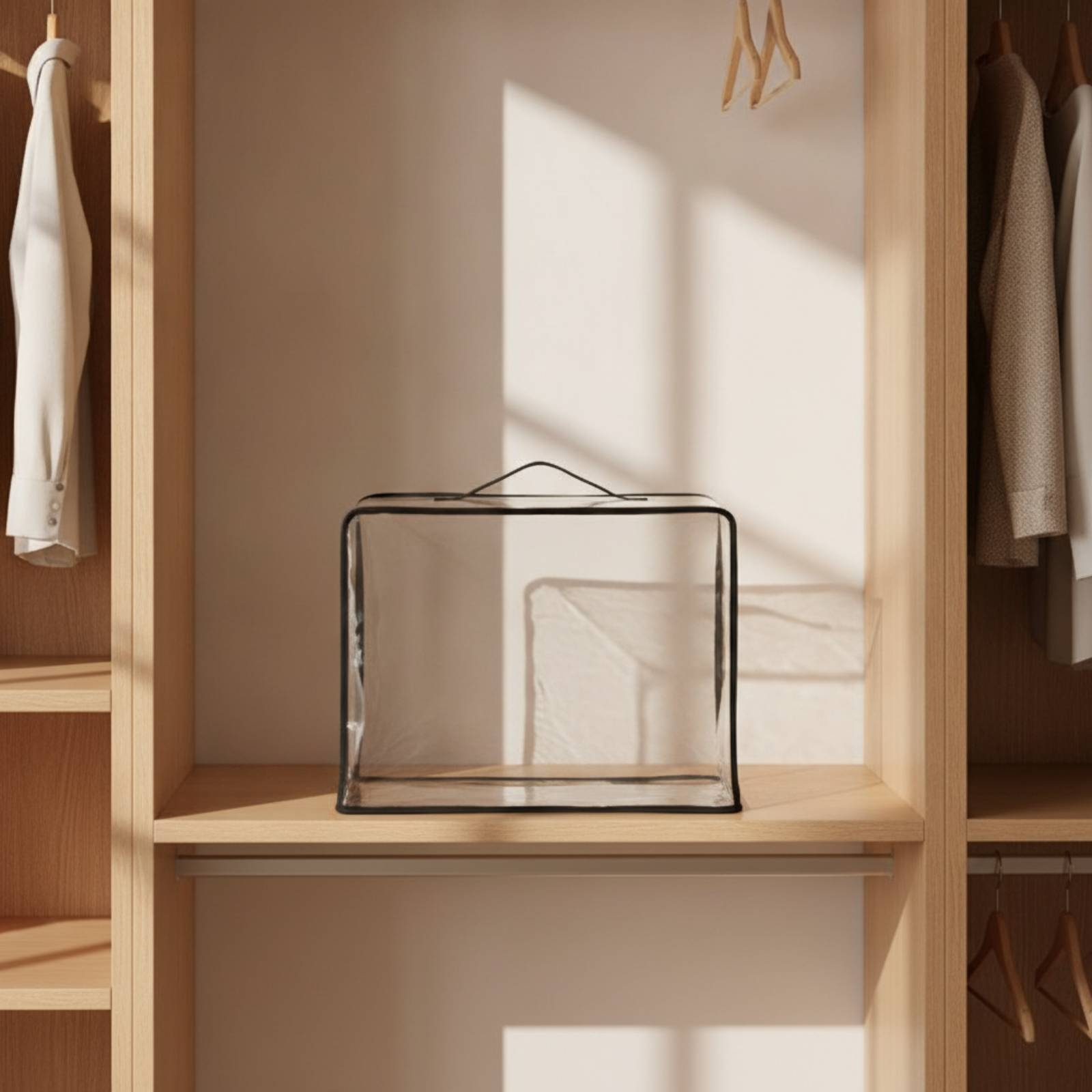 ハンドバッグ収納カバー 防塵ハンドバッグダストバッグ ジッパ - Wardrobe Closet Portable Fabric Cover のレビューと価格