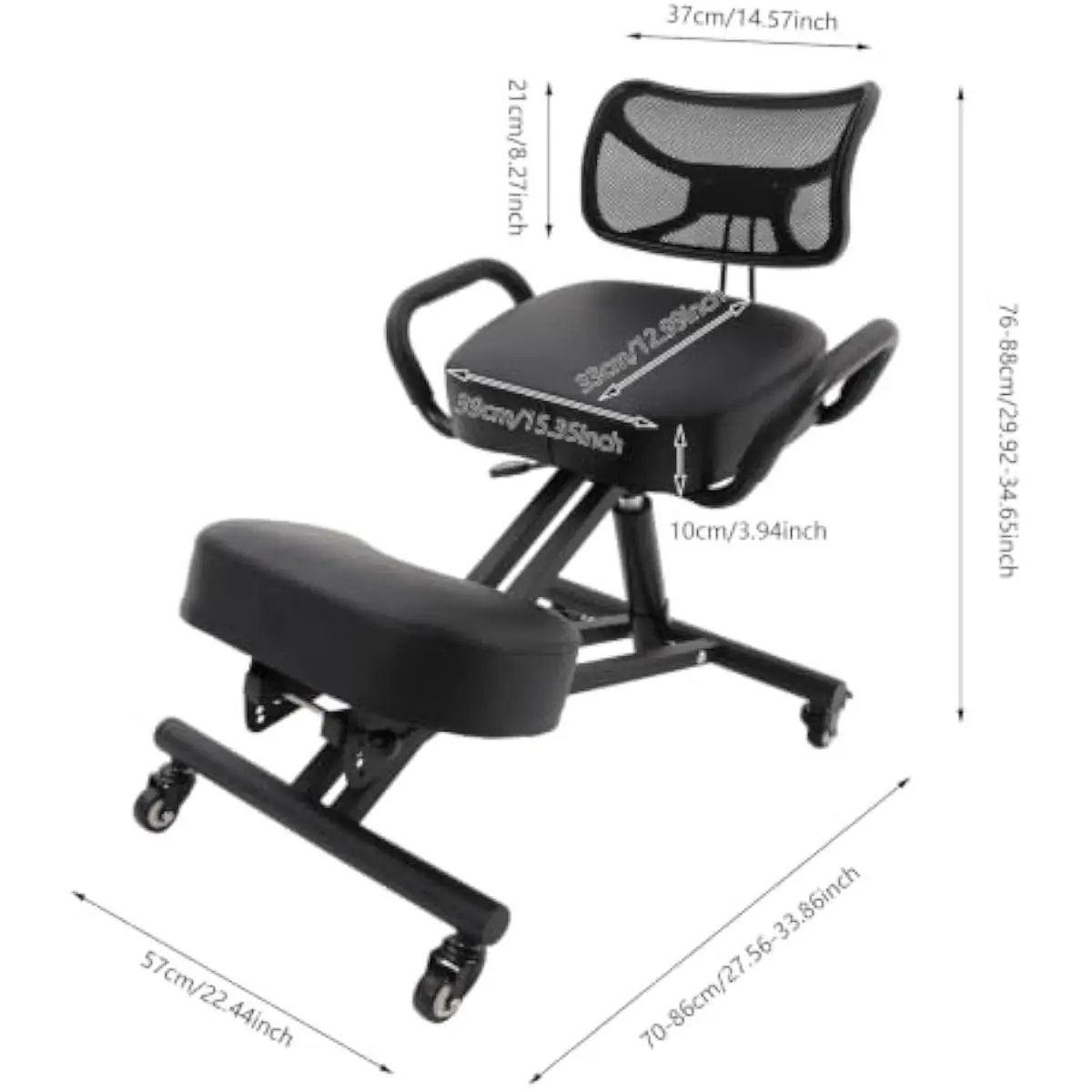 通気性の良いメッシュ素材を使用した背もたれ、高さ調節可能なス - Chairs のレビューと価格