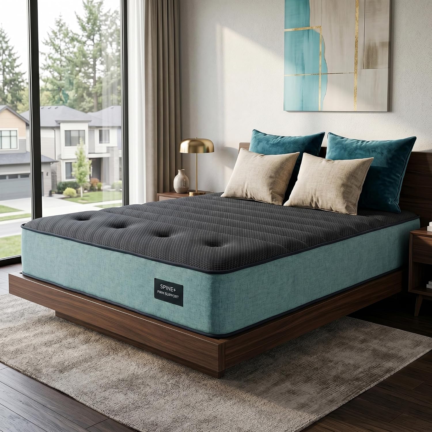 12インチ エクストラファーム クイーンマットレス、冷却ジェ - Memory Foam Mattress In A Box Queen のレビューと価格