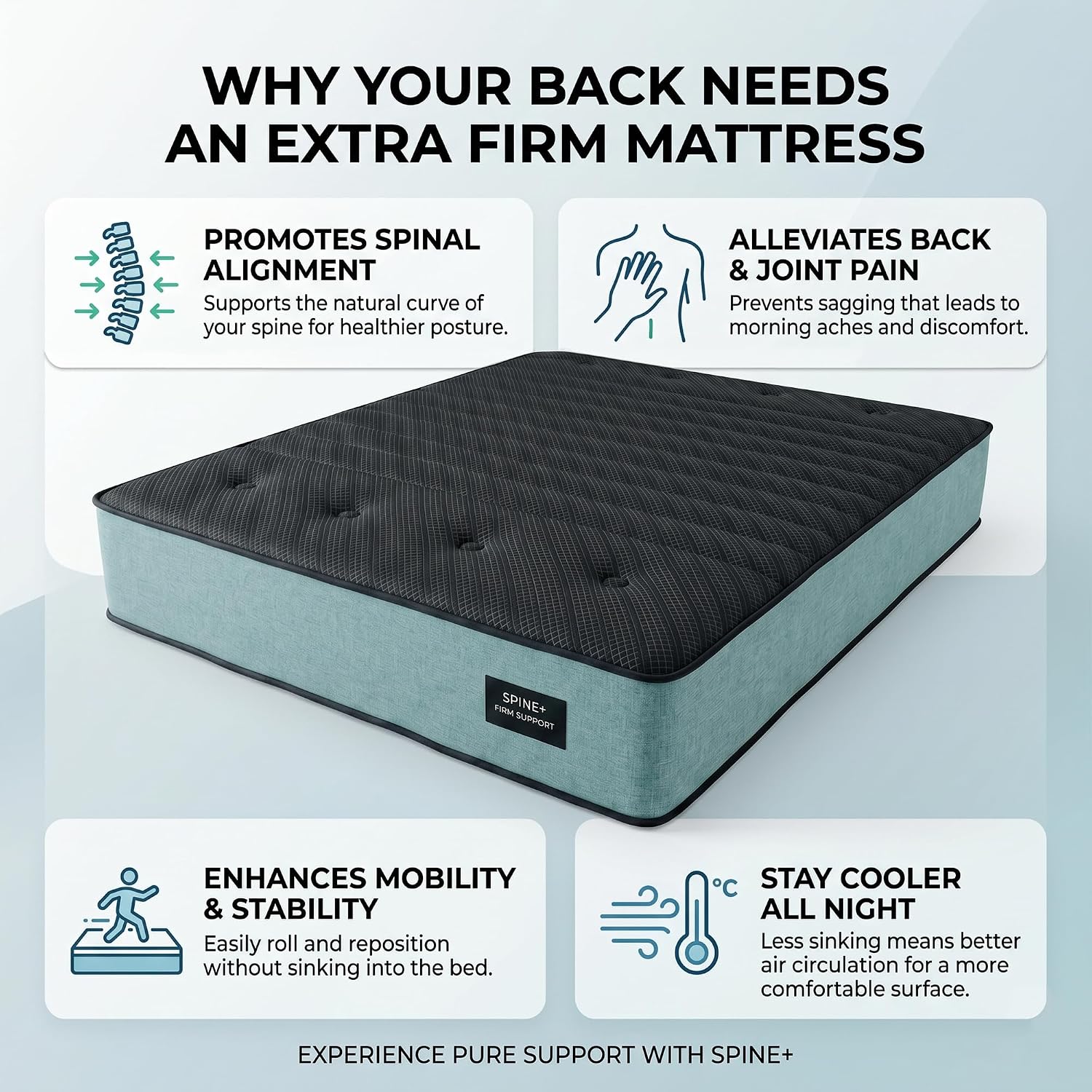12インチ エクストラファーム クイーンマットレス、冷却ジェ - Memory Foam Mattress In A Box Queen のレビューと価格
