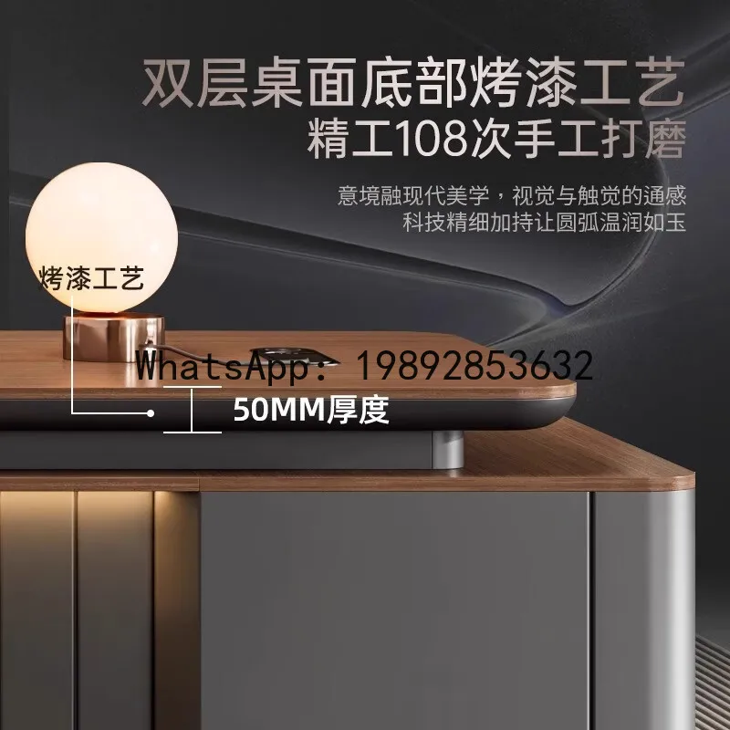 H5.15 ボス社長マネージャー監督官デスク大型デスク厚塗り - Chairs のレビューと価格