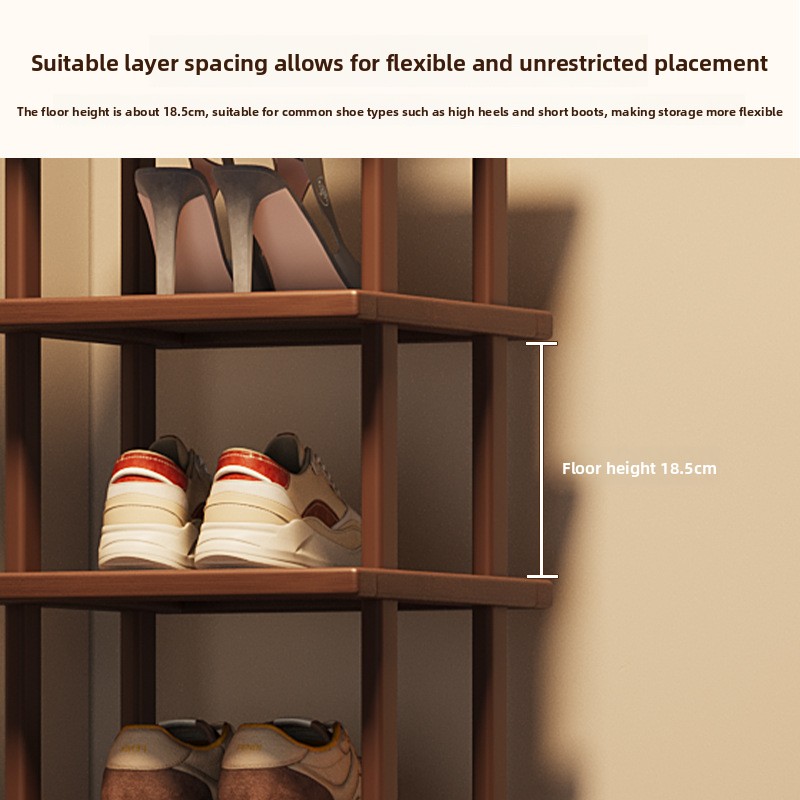 モダンな玄関靴棚 家庭用 小型 狭い 多層式 シンプルな玄関 - Shoe Rack Cabinet Narrow Entryway のレビューと価格