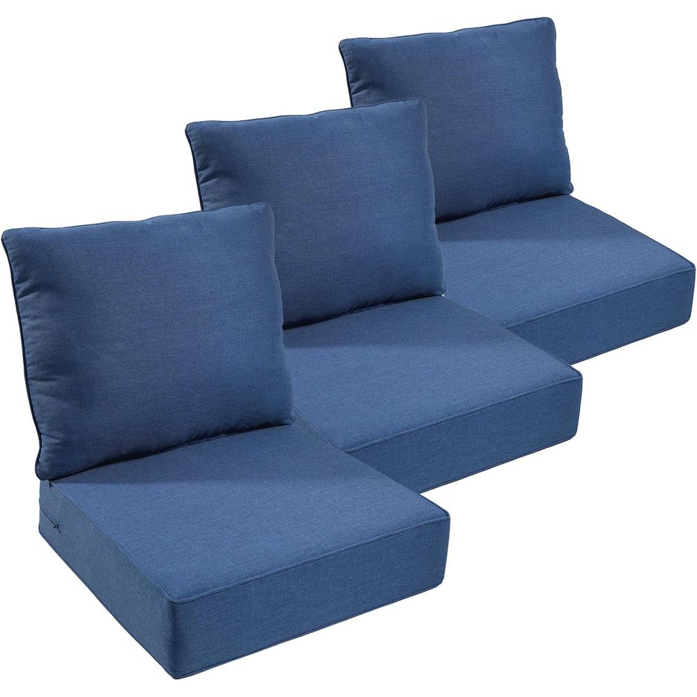 屋外用家具クッション、厚さ6インチのシートクッション、防水2 - Outdoor Furniture のレビューと価格